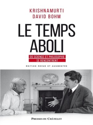 cover image of Le temps aboli